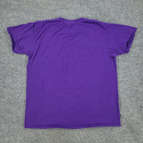 Basketball Shirt Men's Large Purple The Goat #24 Graphic Tee Short Sleeve Adult - Picture 8 of 12
